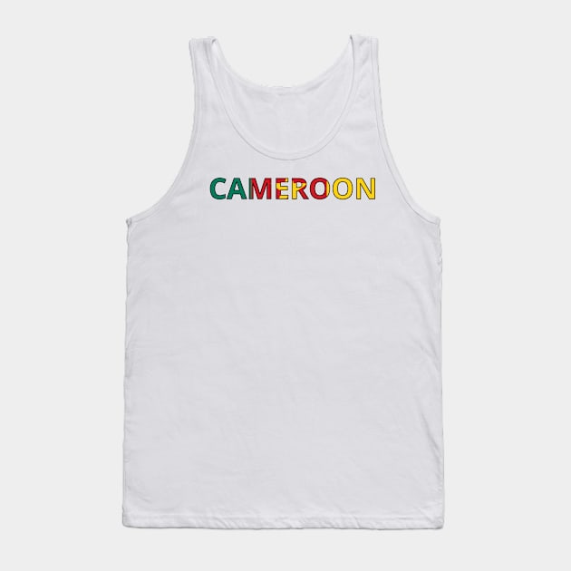 Drapeau  Cameroon Tank Top by Pixelforma